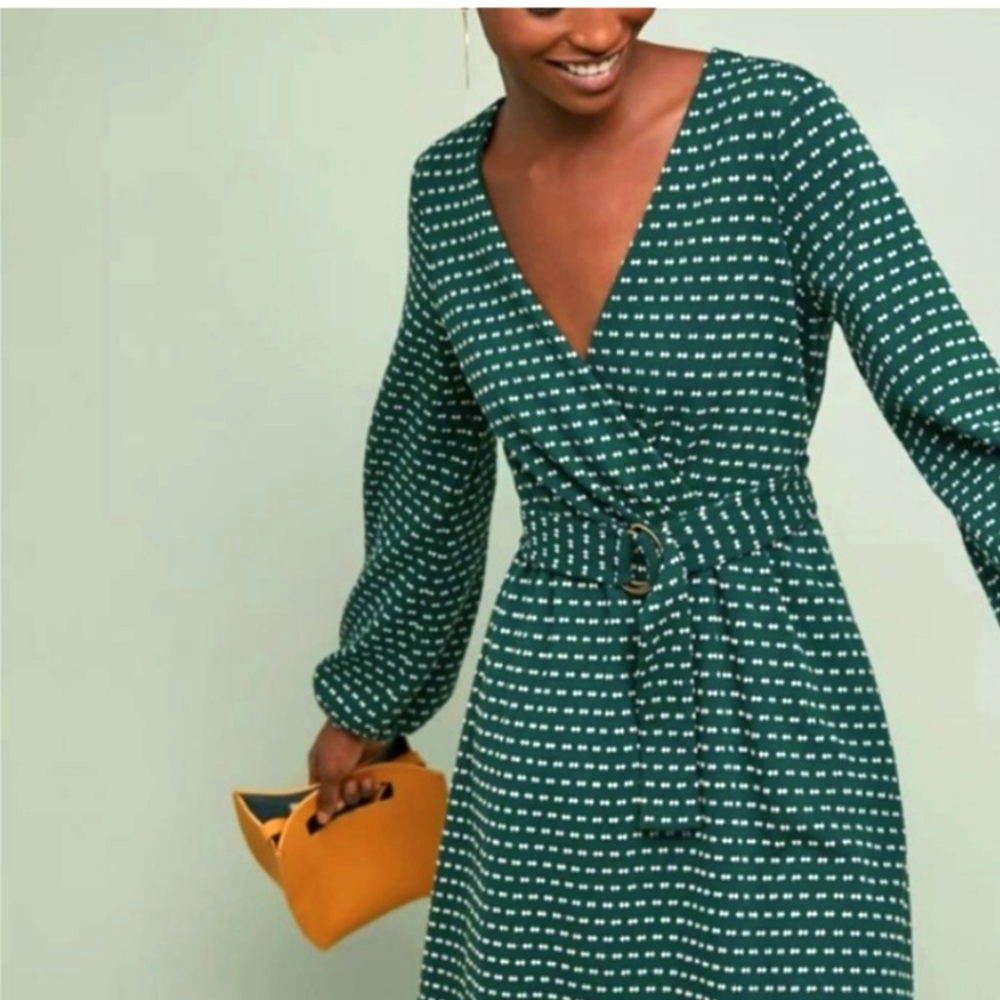 Anthropologie Mauve Malta Dress